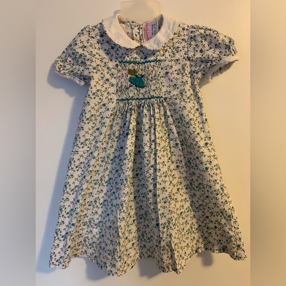 Smocked Emily Lacey dress 2 years old